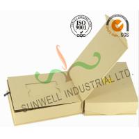 Buy cheap Brown Color Custom Printed Corrugated Cardboard Gift Boxes Rigid Foldable product