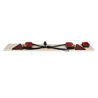 Buy cheap Trailer Rear Light Board PVC White Board Trailer Tail Lamps With Cable IATF16949 product
