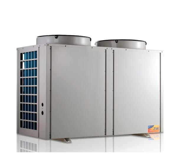 Top Dischanger Commercial Air Source Heat Pump High Efficiency 34kw Galvanized