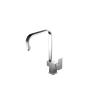 Buy cheap Contemporary sturdy brass Kitchen Mixer Faucet 1 Hole 1 Handle from wholesalers