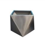 Planter box large outdoor flower pot stainless steel