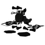 Scooty 12V-24V X Claw Motorcycle Phone Mount With 2A Usb Charger