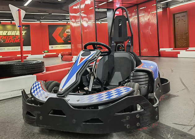 Indoor Tricycle Electric Drift Go Kart 150Nm Three Wheeler Go Kart
