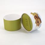 Eco Friendly Paper Tube Packaging Box Luxury Food Grade 157g Recycled