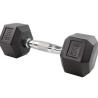 Buy cheap Steel Physical Fitness Gear 10 Lb Cast Hex Dumbbell Rubber Coated 5 Lb from wholesalers