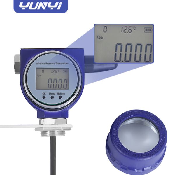 Yunyi 4G IoT Industrial Submersible Level Transmitter Sensor IP68 Stainless Steel Wireless Water Tank Level Gauge Controller