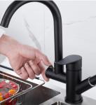 Hot Cold Household Pull Out 360 degree Kitchen Sink Faucets