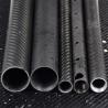 Buy cheap 2 x 2 Twill Weave Woven Finish Carbon Fibre Tube High Grade Roll Wrapped from wholesalers
