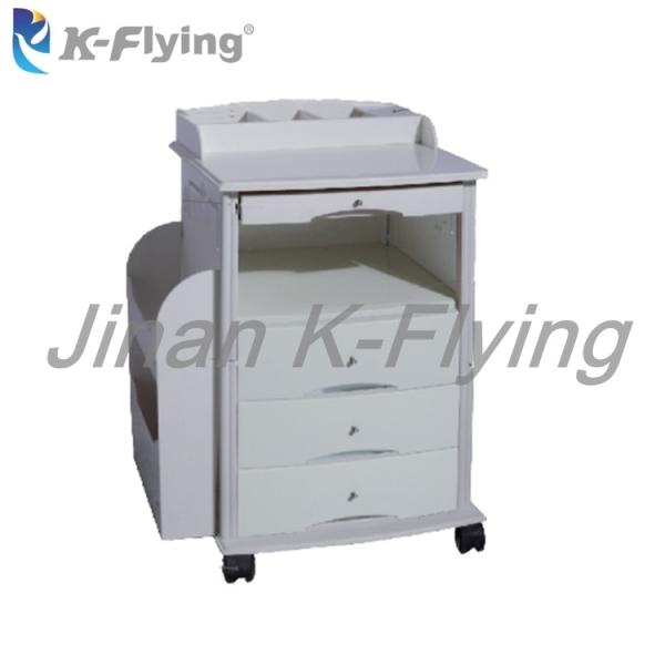 Buy cheap ABS Movable Hospital Tools And Equipments Hospital Bedside Table Overbed Cabinet from wholesalers