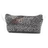 Buy cheap Silver Leopard Zipper Cosmetic Bags , Small Cosmetic Pouch 9"X4.5"X1.5" from wholesalers