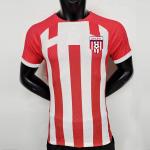 Custom Quick Dry Red Retro Soccer Jersey Team Training Wear Football Kits