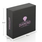 Rigid Drawer Sliding Cardboard Paper Gift Box Hot Stamping For Perfume