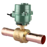 Buy cheap CFC HCFC HFC Refrigeration Electric Ball Valve for -20C 120C Temperature Control product