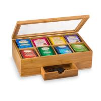 Buy cheap Antibacterial Bamboo Storage Organizer Tea Chest For Stable Moving And Storing product