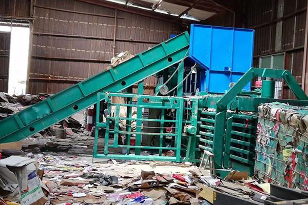 Buy cheap Stable Performance Stainless Steel Baler Horizontal Cardboard Baler Long Service Life from wholesalers