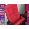 Buy cheap Molded PU Foam Plastic back Steel Tube Legs Stadium Theater Seating With Red from wholesalers