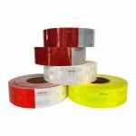 Trucks DOT Conspicuity Retro Reflective Tape White Red Prism Type