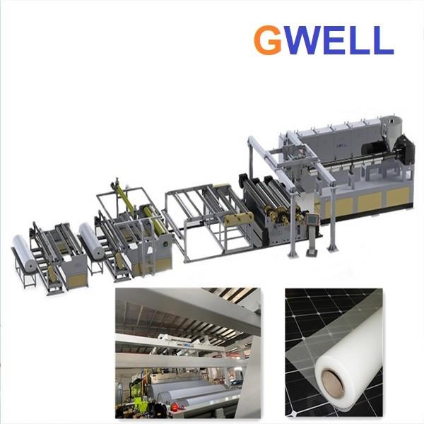 Buy cheap EPE Solar Film Extrusion Line EVA/POE Film Production Machine Co-Extrusion Film Machine from wholesalers
