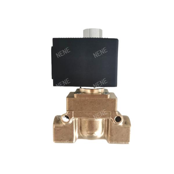 Buy cheap electromagnetic valve 00126161 burkert 6014 D Direct Acting Bottom Plate Connection Normally Open 2.0 Flow Hole DC24V 8W Brass Valve Body 0~10bar from wholesalers