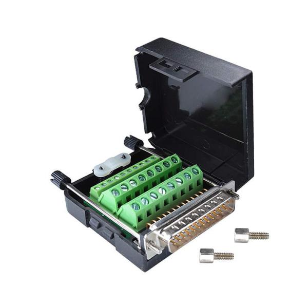 Buy cheap DB25 D Sub 25 Pin Terminal Blocks Connectors Adapter from wholesalers