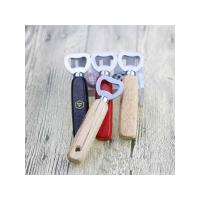 Buy cheap Wooden Handle Stainless Steel Beer Bottle Opener,Unique wooden handle staineless product