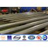 Buy cheap 100ft Columniform Steel Power Pole Galvanized For Transmission Line from wholesalers