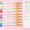 Buy cheap Double line outline pen 9 colors marker highlighter color marker fluorescence pen from wholesalers