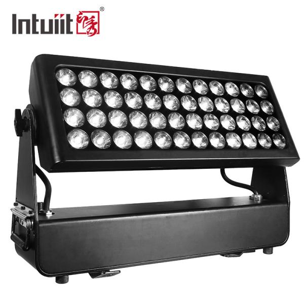 Buy cheap IP65 Led Flood Light 48PCS 10W RGBW 4 In1 LED Outdoor City Color Wasll Washer For Garden Park Hotel Events from wholesalers