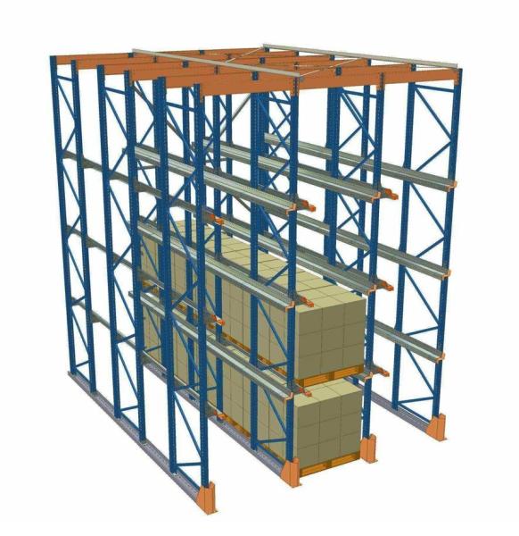 Buy cheap High Space Utilization Drive In Racking System ASRS Stacker Crane from wholesalers