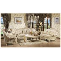 Buy cheap New French style picture fabric and wood sofa furniture antique classic sofa set product