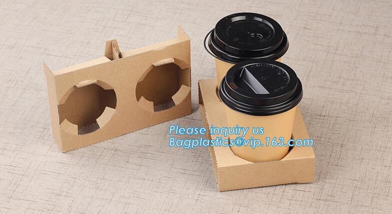 Manufacturer Disposable Take Away Free Samples 4 Paper Cup Holder Tray Carrier,paper holder,newspaper holder recycling,t
