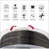 Buy cheap Smoke Grey PETG Clear Glitter Filament 1.75mm 1kg 3D Printer Filament from wholesalers
