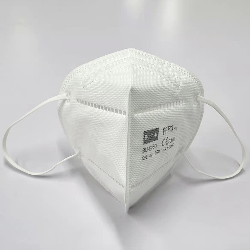 Buda-U FFP3 Face Mask , FFP3 Respirator Mask , Particles Filtering Mask For Respiratory Protection , Without Valve