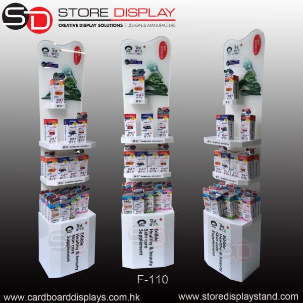 Buy cheap Custom Acrylic Floor display stand for drugs from wholesalers