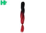 22 Inches Long Synthetic Hair Pieces Black And Orange Fashion Women Hair