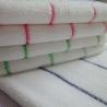 Buy cheap White 100% polyester bath towel from wholesalers