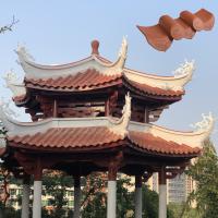 Buy cheap Beautiful 12mm Chinese Clay Roof Tiles Graphic Design product
