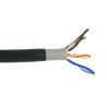 Buy cheap Outdoor Waterproof PE Cat5e Copper Cable , Shielded Lan Cable UTP 24AWG High Speed from wholesalers