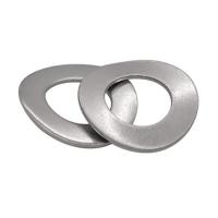Buy cheap GB955 Stainless Steel Wave Spring Washer 200HV SUS304 Small Waveform Flat Washer product