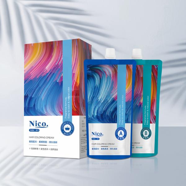 Private Label No Ammonia Factory Price Professional Semi Permanent Hair Color