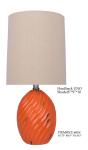 Antique E26 E27 Drum 18.5" Brushed Brass Table Lamps For Living Room