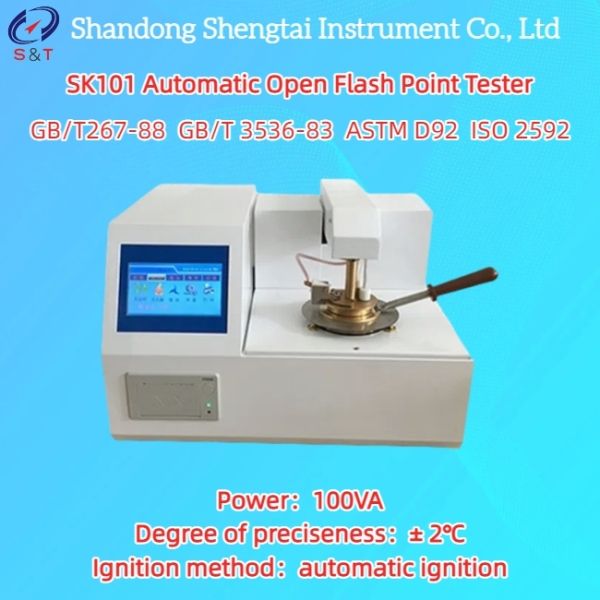 Buy cheap LCD Display Automatic Open Flash Point Tester RT ～ 400℃ Forced Air Cooling ASTM D92 from wholesalers
