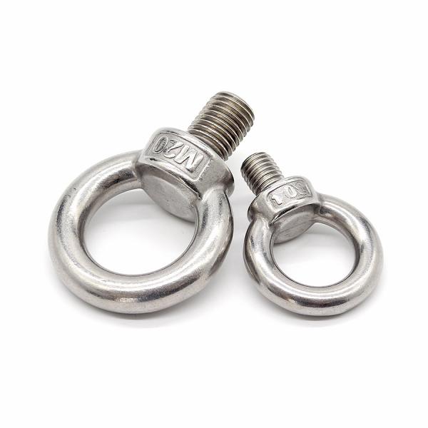 Buy cheap JIS 1168 Stainless Steel Rigging Hardware / Stainless Steel Eye Screws High Strength from wholesalers