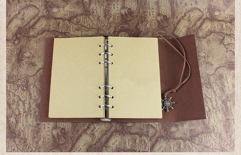 LOGO Customized Logo A5/A6 PU Leather Notepad Customizable Creative Stationery Notebook