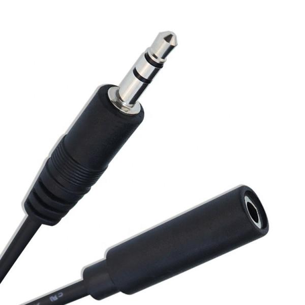 Buy cheap 1m 3m 5m 3 Poles Trs Male to Female 3.5mm Audio Jack Cable from wholesalers