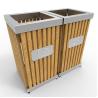 Buy cheap Rolling Cover EN840 Certificate 10.5gal Outdoor Waste Container from wholesalers