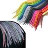 Buy cheap Red Orange Black Reflective Shoe Laces Flat Knitted Kids White Night Hi Viz Light Glitter Elastic No Tie Buckle Lock from wholesalers