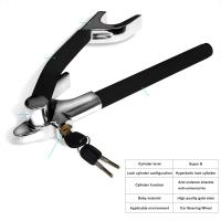 Buy cheap Security Universal Steering Wheel Lock Foldable With Keys For Car Truck SUV product