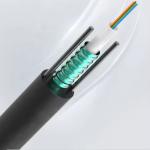 8 Core GYXTW G657A G652D SM Outdoor Aerial Fiber Optic Cable With Two Wire 1km
