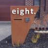 Buy cheap Outdoor Front Decoration Letterbox Boxes Corten Steel Garden Art Sculpture from wholesalers